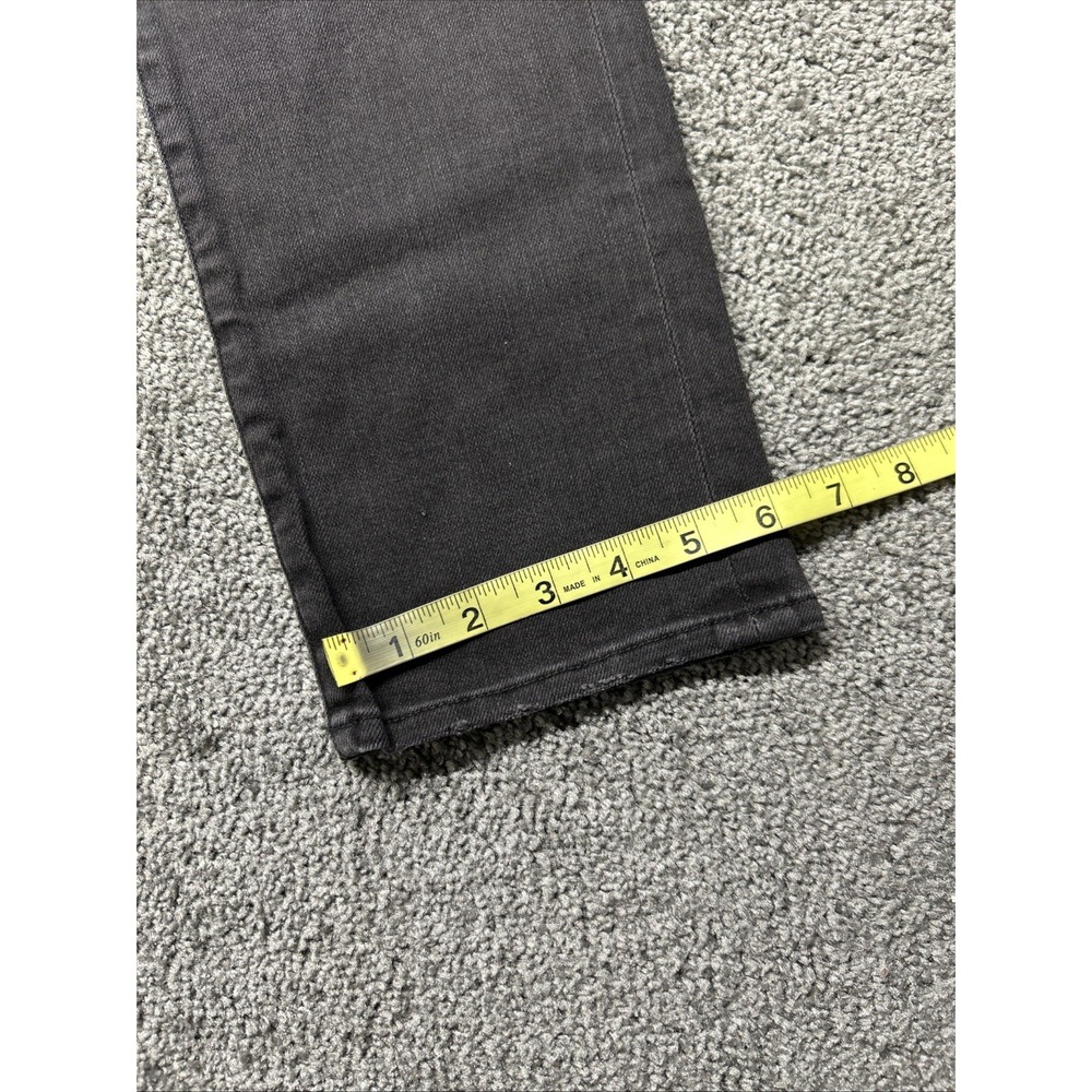 Frame Le Nouveau Straight High Rise Jeans Black Womens 24x27 LNS795 - Picture 4 of 10